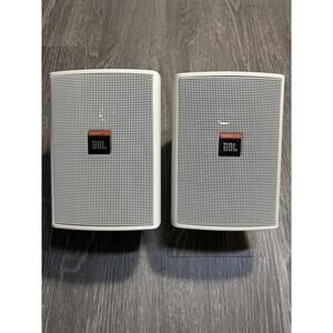 Tested JBL Pair Control 23T 50W White Speakers with Bracket